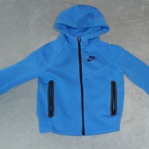 Nike Blue Zip-Up Hoodie